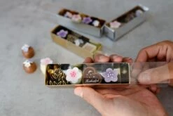 Pralinen-Stange Für Max. 4 Pralinen, Gold/silber, 4 Stück