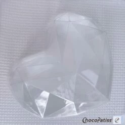 Schokoladenform Diamantherz, L, 13,5x15x4 Cm -Nik Baker's Geschaft 18726c4f8afdbb8195c26194bc39fc1f