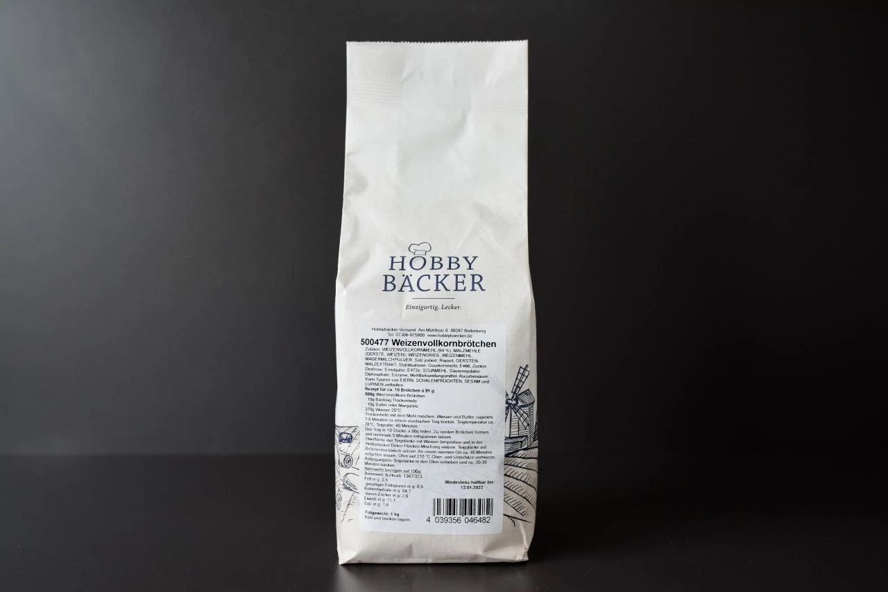 Weizenvollkorn - Brötchen 1kg 4 Weizenvollkorn - Brötchen 1kg – Bild 2