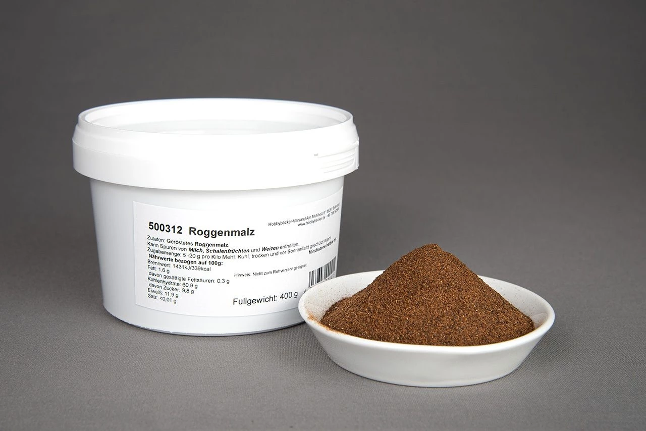 Roggenmalz Geröstet 400g Dose 3 Roggenmalz Geröstet 400g Dose