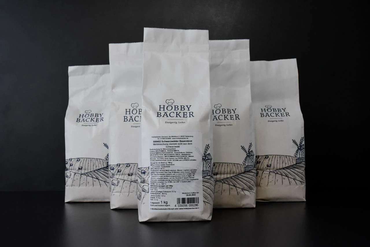 Schwarzwälder Bauernbrot 5kg - Brotbackmischung 4 Schwarzwälder Bauernbrot 5kg - Brotbackmischung – Bild 2