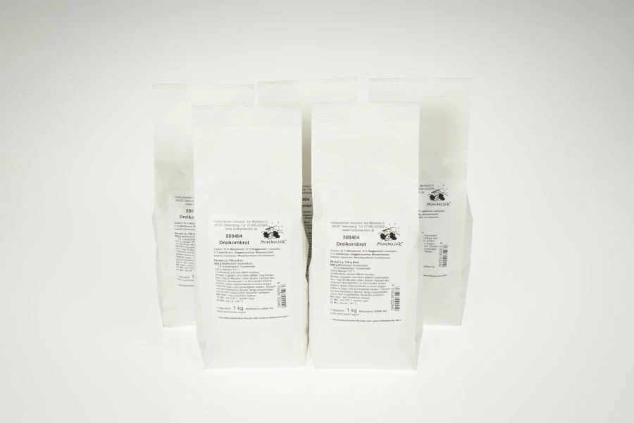 Dreikornbrot 5kg - Brotbackmischung 4 Dreikornbrot 5kg - Brotbackmischung – Bild 2