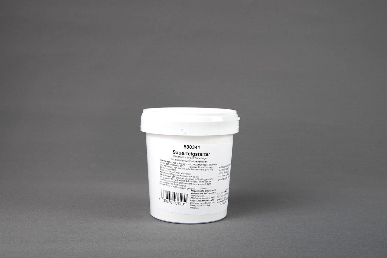 Sauerteigstarter 400g Spezialmehl, Lebende Milchsäurebakt. 4 Sauerteigstarter 400g Spezialmehl, Lebende Milchsäurebakt. – Bild 2