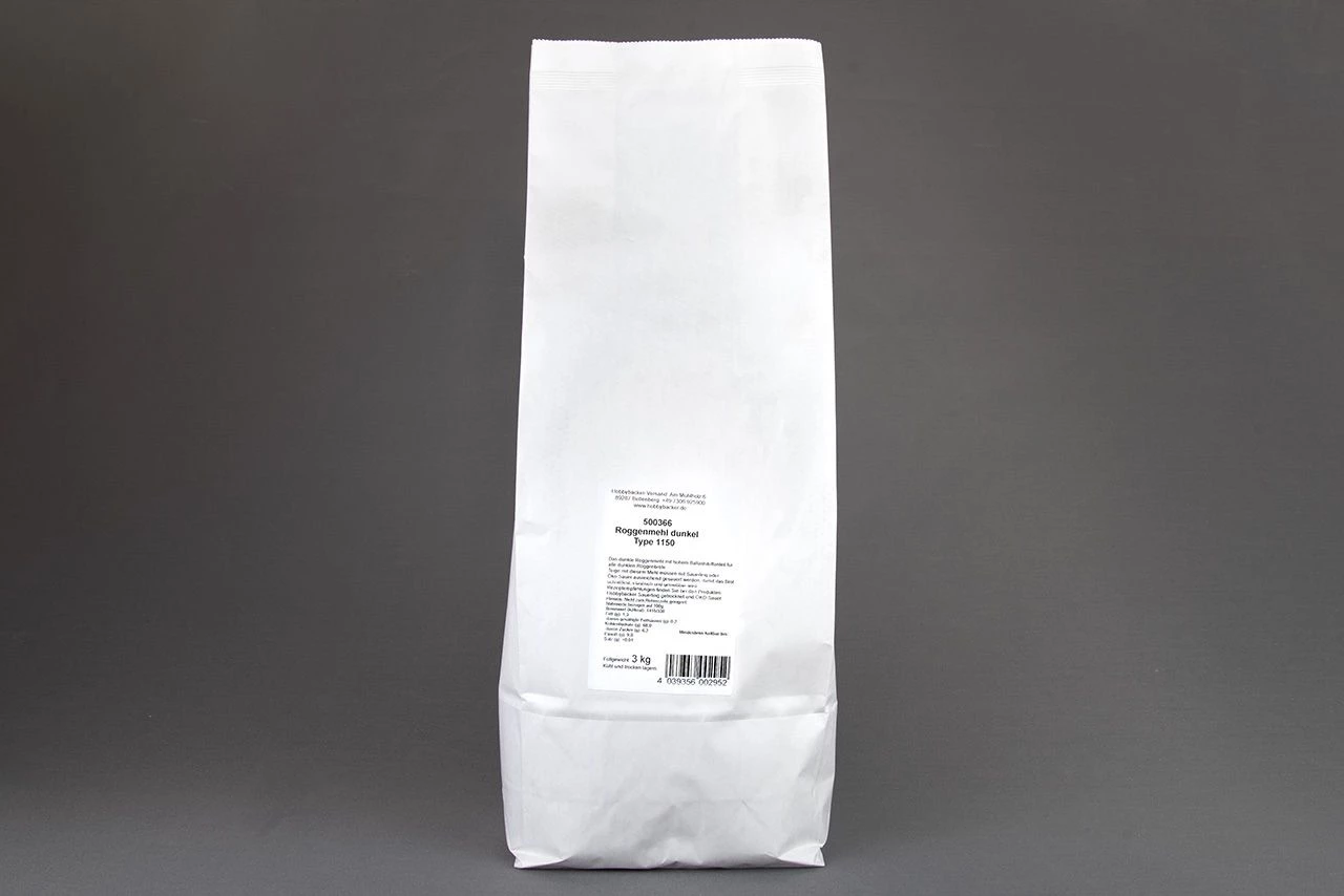 Roggenmehl Dunkel Type 1150 3kg 4 Roggenmehl Dunkel Type 1150 3kg – Bild 2
