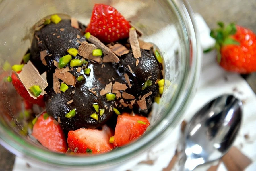 Eispulver Dunkle Schokolade 200g 4 Eispulver Dunkle Schokolade 200g – Bild 2