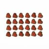 Herzen -Romantik- Zartbitter Schokoladen-Aufleger, 24 Stück -Nik Baker's Geschaft 9cfcd7a07897ee17c1d6a852950da4a4