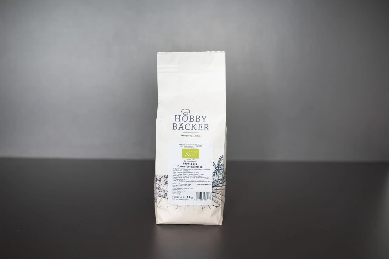 Bio-Dinkel-Vollkornmehl 1 Kg 4 Bio-Dinkel-Vollkornmehl 1 Kg – Bild 2