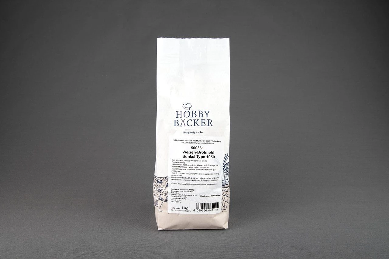 Weizen-Brotmehl Dunkel Type 1050 1kg 4 Weizen-Brotmehl Dunkel Type 1050 1kg – Bild 2