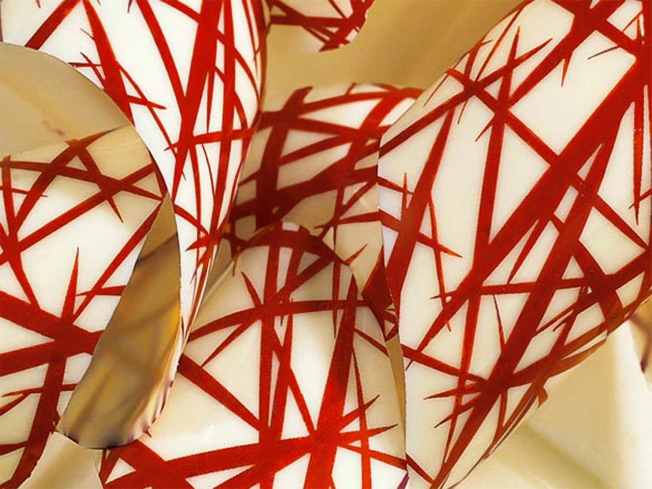 Transferfolie: Mikado Bordeaux, Kakaobutter, Bordeaux-Rot, 40 X 25 Cm 5 Transferfolie: Mikado Bordeaux, Kakaobutter, Bordeaux-Rot, 40 X 25 Cm – Bild 3