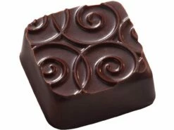 Strukturfolie: Petites Arabesques, PVC, Transparent, 40 X 25 Cm