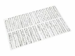 Transferfolie: Musical Notes, Kakaobutter, Beige-Schwarz, 40 X 25 Cm -Nik Baker's Geschaft b03011