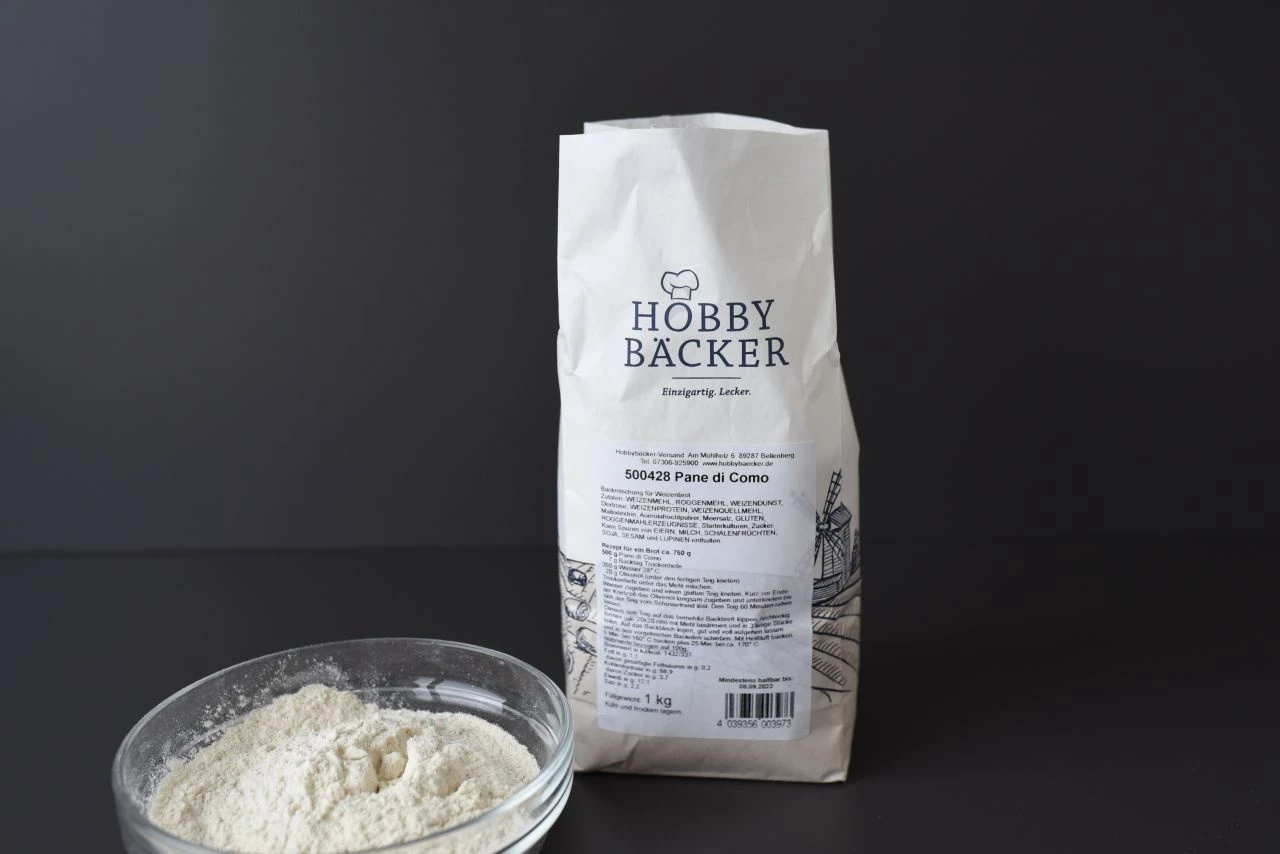Pane Di Como 1kg - Brotbackmischung 4 Pane Di Como 1kg - Brotbackmischung – Bild 2