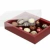 Trüffelverpackung Für 12 Trüffel, Bordeaux -Nik Baker's Geschaft b11890
