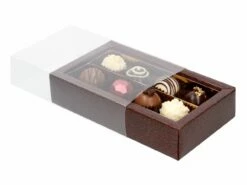 Trüffelverpackung Für 8 Trüffel, Marone