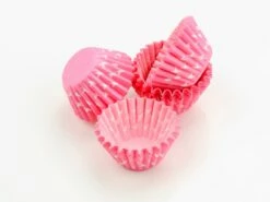 Pralinenkapseln 25mm Pink Birds 100 Stück