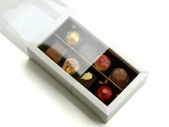 Trüffelverpackung Für 8 Trüffel, Bianco