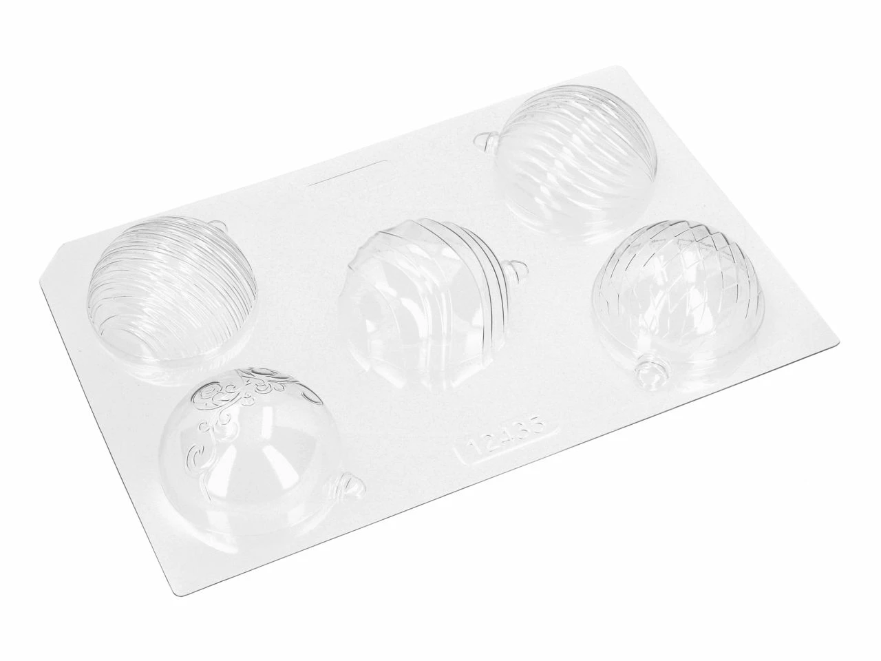 Schokoladenform Weihnachtskugeln 4 Schokoladenform Weihnachtskugeln – Bild 2