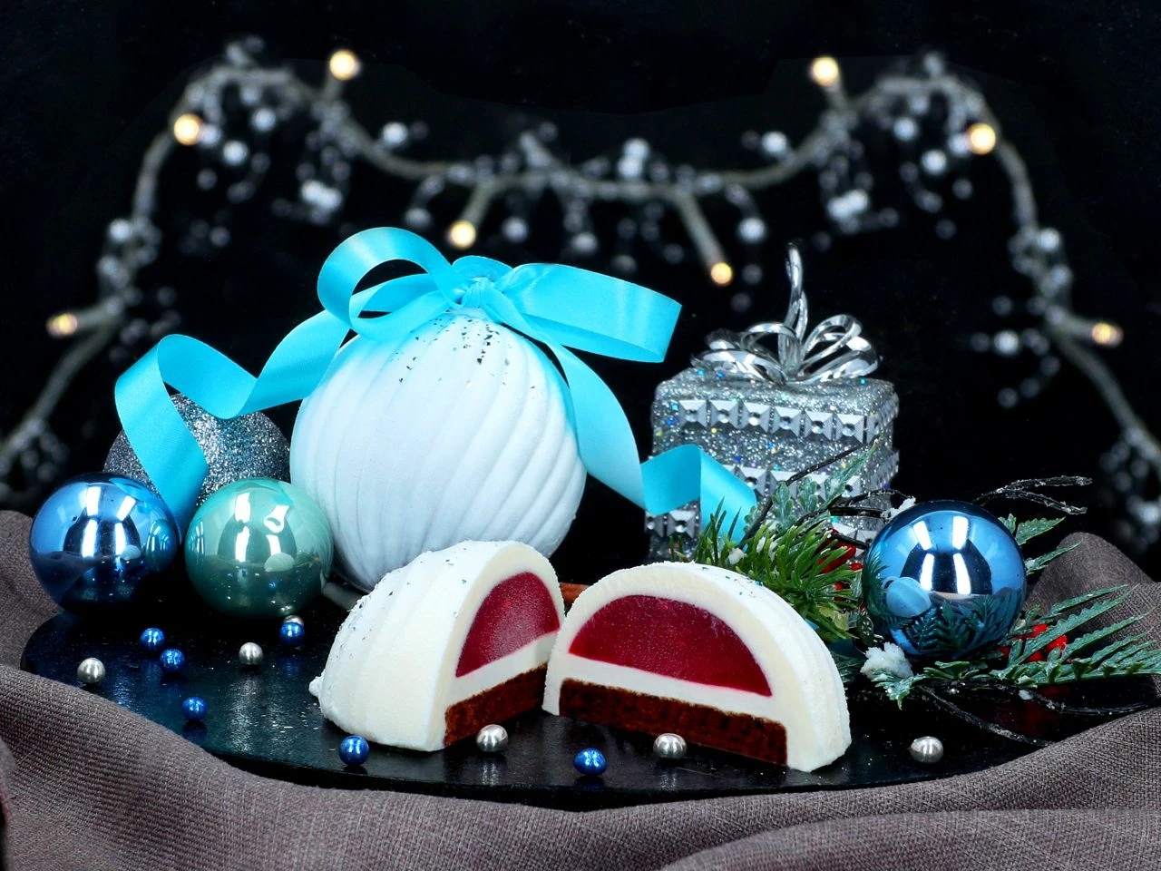 Schokoladenform Weihnachtskugeln 6 Schokoladenform Weihnachtskugeln – Bild 4