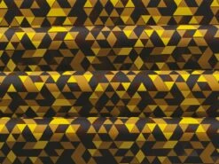 Transferfolie: Kaleidoscope, Kakaobutter, Schwarz-Gelb, 40 X 25 Cm