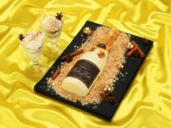 Schokoladenform Sektflasche