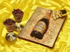 Schokoladenform Sektflasche -Nik Baker's Geschaft b87172