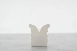 Geschenkbox Weiß Für Einen Macaron 4x4x6 Cm, 6 Stück