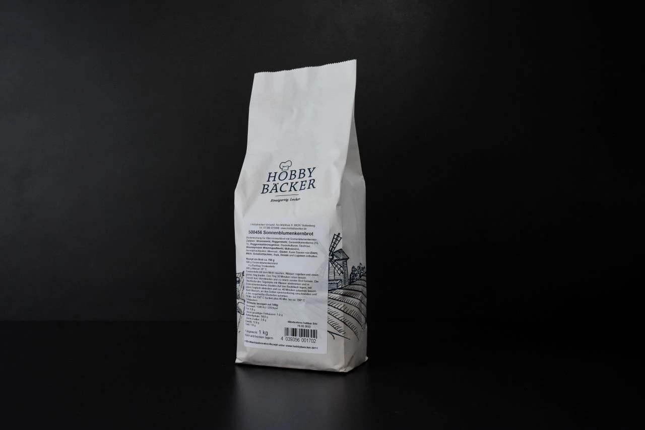 Sonnenblumenkernbrot 1kg - Brotbackmischung 4 Sonnenblumenkernbrot 1kg - Brotbackmischung – Bild 2