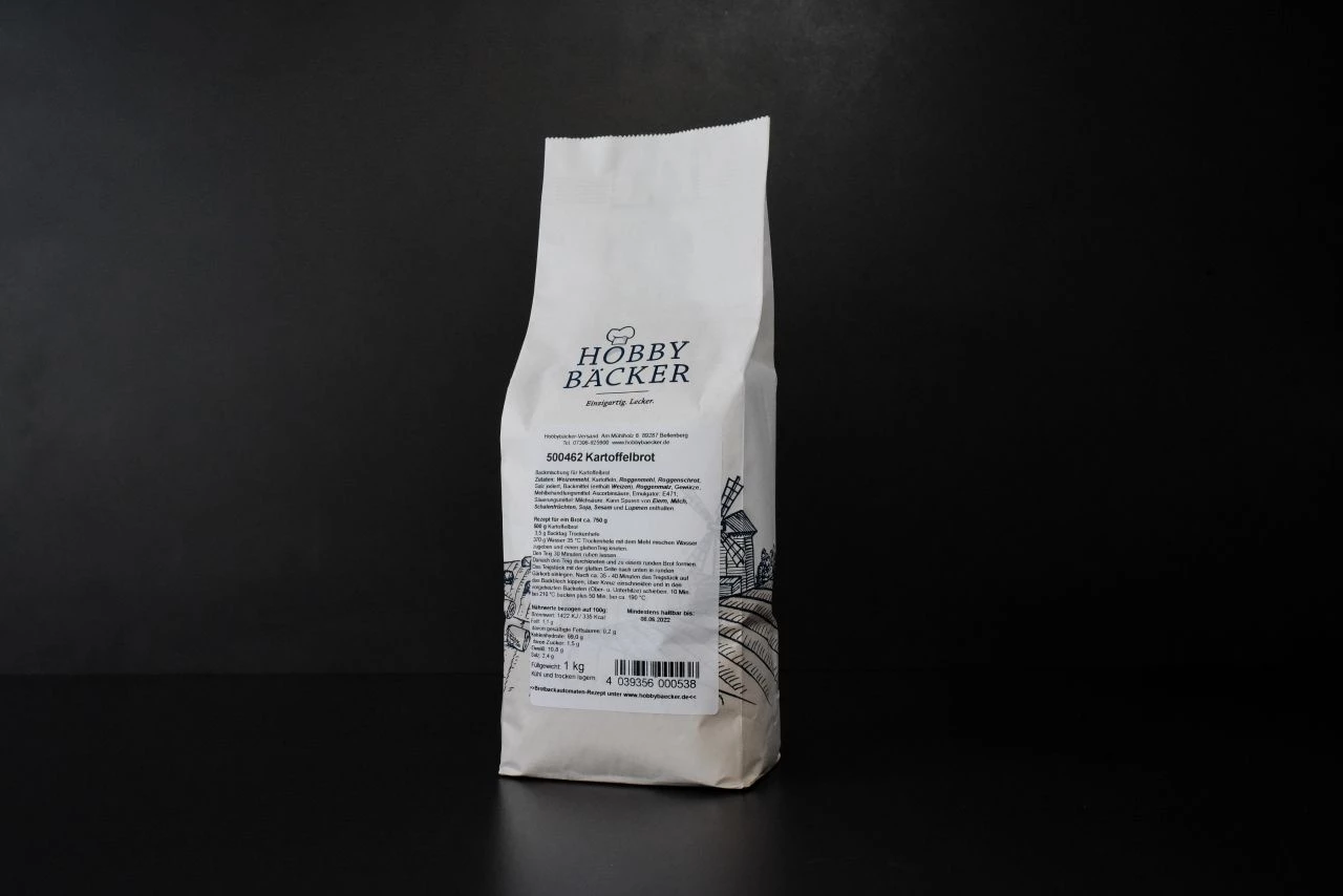 Kartoffelbrot 1kg - Brotbackmischung 4 Kartoffelbrot 1kg - Brotbackmischung – Bild 2