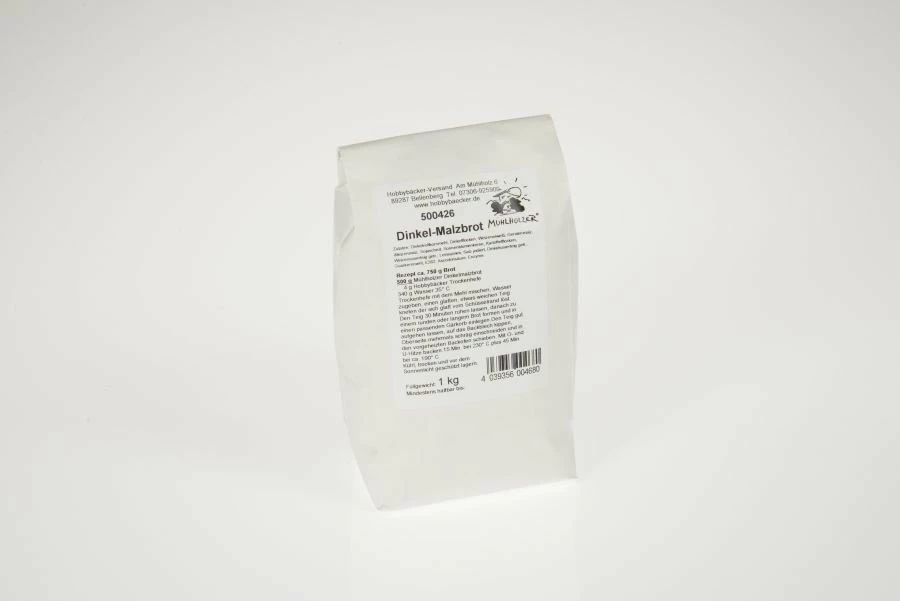Dinkel-Malzbrot 1kg - Brotbackmischung 4 Dinkel-Malzbrot 1kg - Brotbackmischung – Bild 2