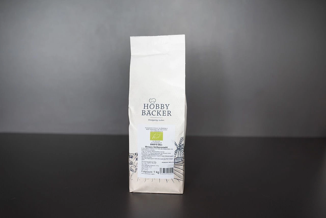 Bio-Weizen-Vollkornmehl 1kg 5 Bio-Weizen-Vollkornmehl 1kg – Bild 3